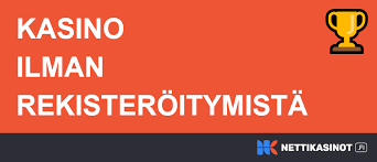 Kasinopelit Ilman Rekisteröitymistä - Pelaa Vaivattomasti ja Nopeasti Kasinopelit Ilman Rekisteröitymistä - Pelaa Vaivattomasti ja Nopeasti
