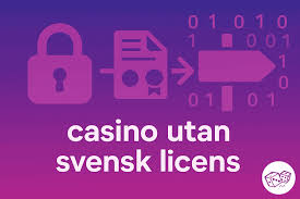 Utforska casinon utan svensk licens Vad du behöver veta